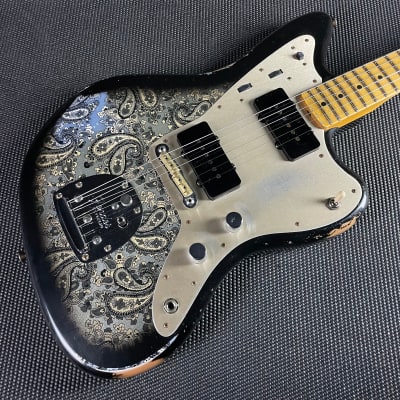 Fender Custom Shop LTD Custom Jazzmaster, Relic- Aged Black Paisley (8lbs 7oz) image 2