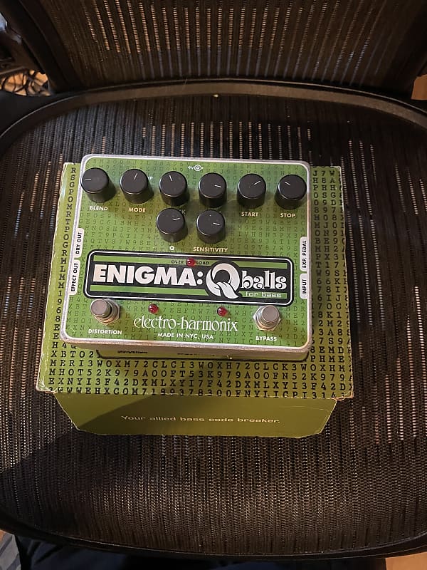 Electro-Harmonix Enigma Q Balls Bass Envelope Filter Pedal | Reverb