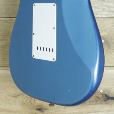 Fender Custom Shop 68 Strat Journeyman Relic, Aged Lake Placid Blue CZ555502 image 4
