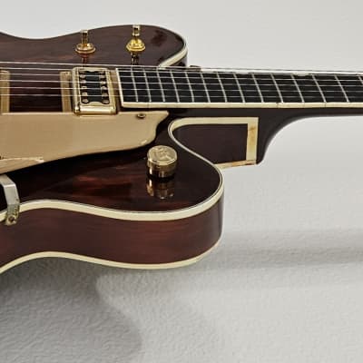 1967 Gretsch 6122 Chet Atkins Country Gentleman Walnut Brown Vintage Electric Guitar image 2