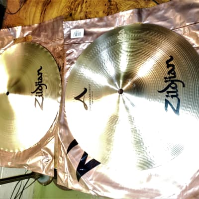 Zildjian 14" A Series Mastersound Hi-Hat Cymbals (2021 Pair) New, Selling as Used image 2