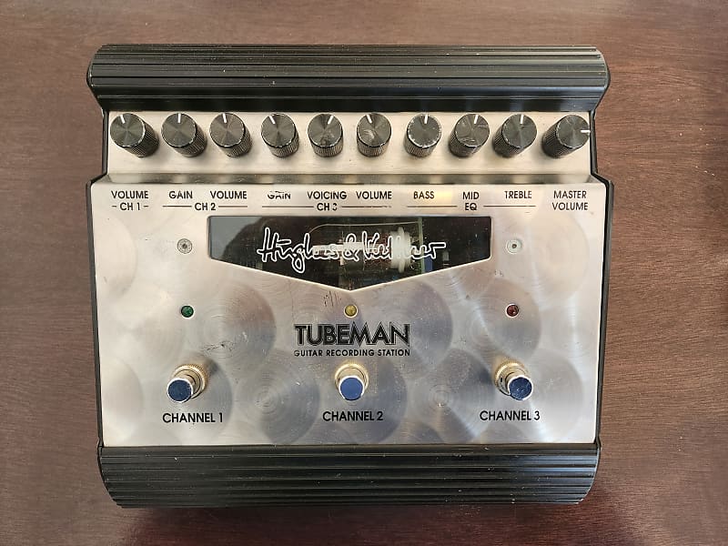 Hughes & Kettner Tubeman 3-Channel Guitar Recording Station MKII