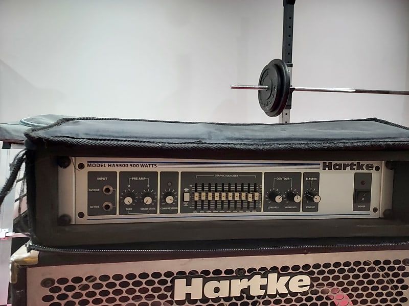 Hartke HA5500 500-Watt Bass Amp Head 2010s - Black image 1