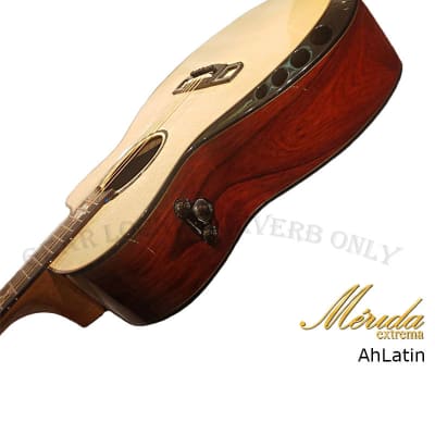 Merida Extrema AhLatin Solid Sitka Spruce & Cocobolo grand auditorium acoustic electronic guitar image 9