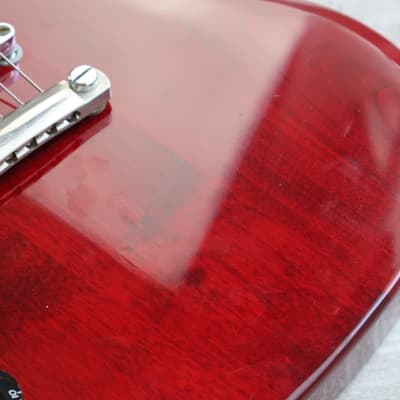 1994 Epiphone Korea (by Gibson) G-400 LH Left Handed SG (Cherry Red) image 5