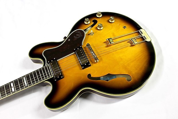 ギター Epiphone SHERATON E212T 50th 1962 Epiphone 50th Anniversary 1962 Sheraton Reissue Demo - YouTube