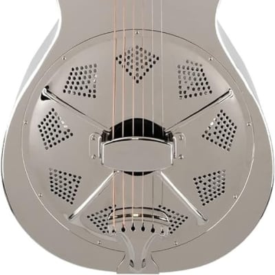Recording King 6 String Resonator Guitar, Right, Nickel (RM-993) image 1