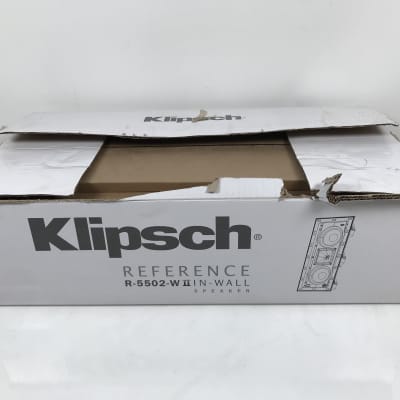 Klipsch R-5502-W-II White In-Wall Speaker image 4