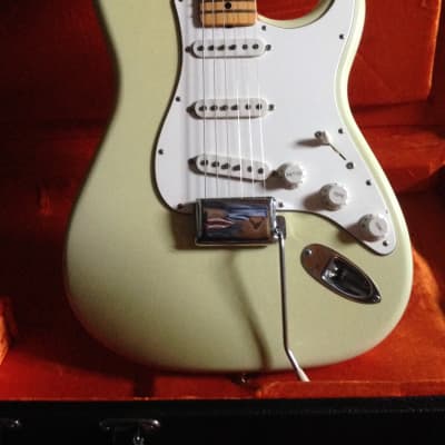Fender Custom Shop '69 Closet Classic Stratocaster with Tele Headstock Olympic White Jimi Hendrix image 2