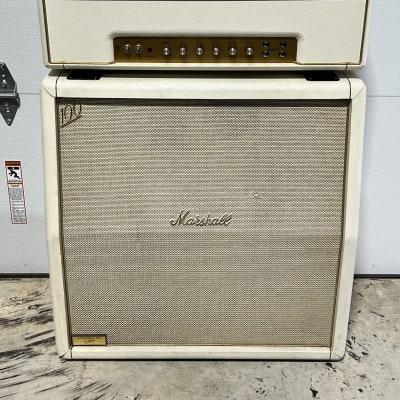 Marshall 35th Anniversary White 1959 Head & matching 1960 AX 4x12 Cabinet  1997 White | Reverb