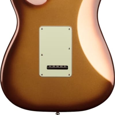 Fender American Ultra Stratocaster Electric Guitar. Maple FB, Mocha Burst image 4