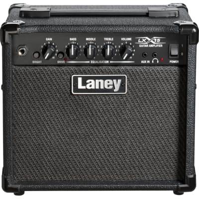 Laney LX15 LX Series Guitar Combo Amplifier, 15-Watt, Black image 5
