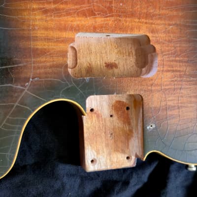 Mahogany Telecaster Body Relic Aged image 3