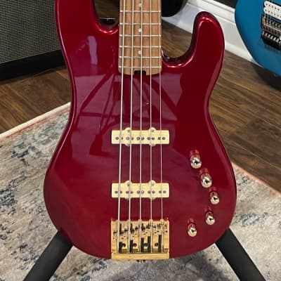 Charvel Pro-Mod San Dimas Bass JJ V 2021 - Present - Candy Apple Red Metallic image 1