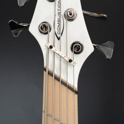 Dingwall NG3 Adam "Nolly" Getgood Signature 5 String Electric Bass - Ducati White image 6