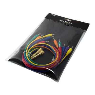 Korg SQ-CABLE-6 3.5mm Patch Cables. Pack of 6. Multiple image 2