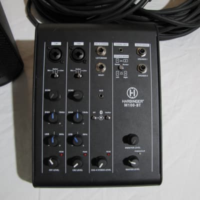 Harbinger M100 - BT Portable PA System 2021 Black image 2