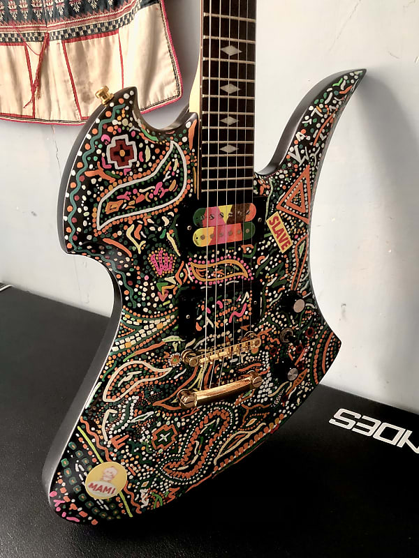 🪲Burny Hide MG Amoeba🪲B.C.Rich HIDEアメーバ Fernandes 120x