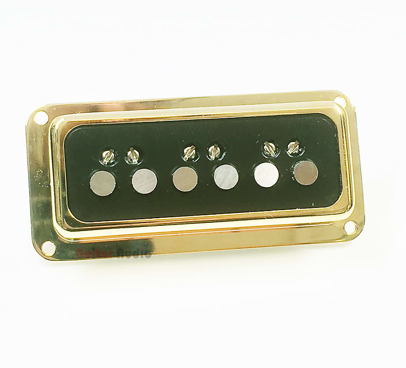 Gretsch DynaSonic Single-Coil Electric Guitar NECK Pickup - GOLD image 1
