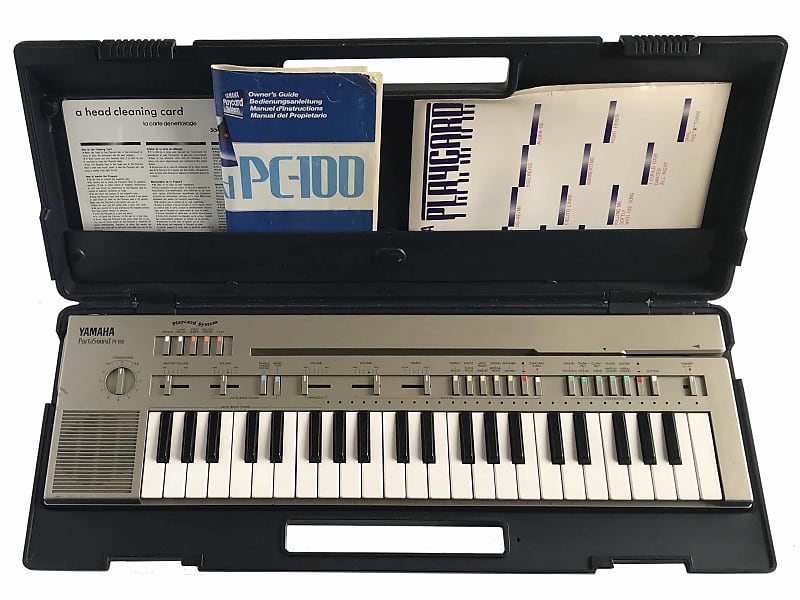 YAMAHA ポータサウンドPC-100 プレイカード全３０曲付き YAMAHA ポータサウンドPC-100 プレイカード全30曲付き