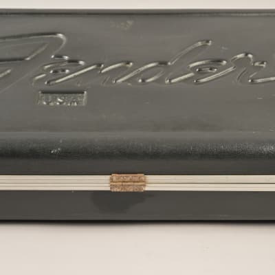 Vintage 1977 1978 1979 1980 1981 Fender Stratocaster Telecaster Molded Plastic Guitar Black CASE USA 1970s image 11