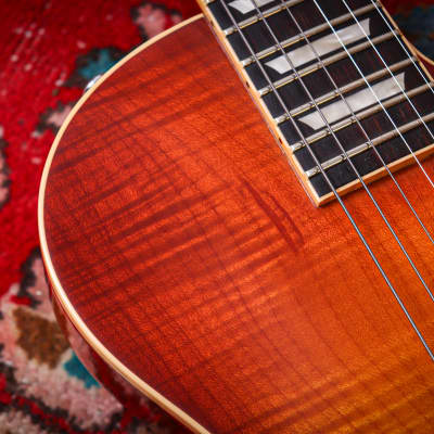 GIBSON USA Custom Shop 58' R8 Les Paul Standard *Hand Picked Top "Iced Tea Burst + Rosewood" (2011) image 8
