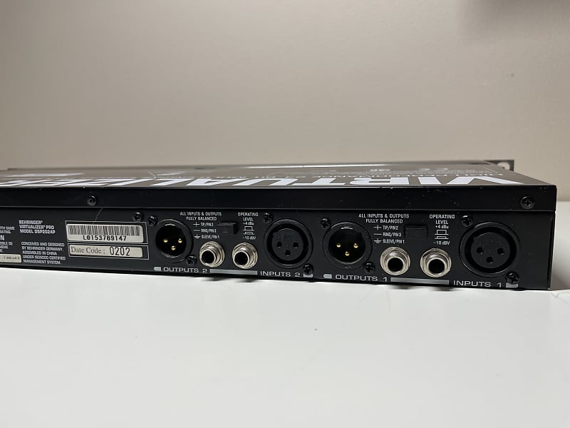 Behringer Virtualizer Pro DSP2024P 24-Bit Multi-Engine