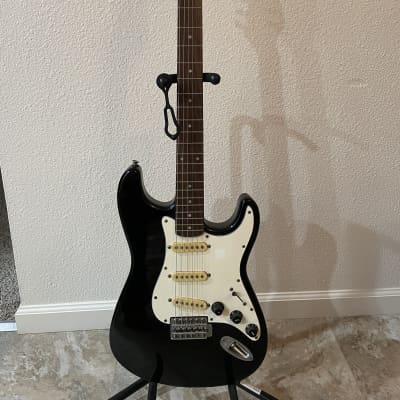 Fender Stratocaster Made in Korea 90s Black Squier Series | Reverb