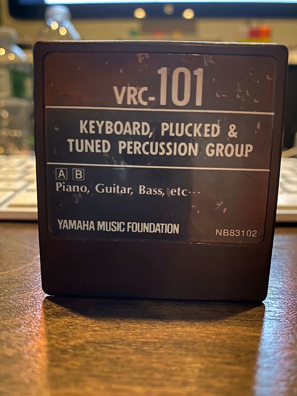 Yamaha DX7 Data ROM VRC-101 Keybord, Plucked, & Tuned Percussion Group RARE