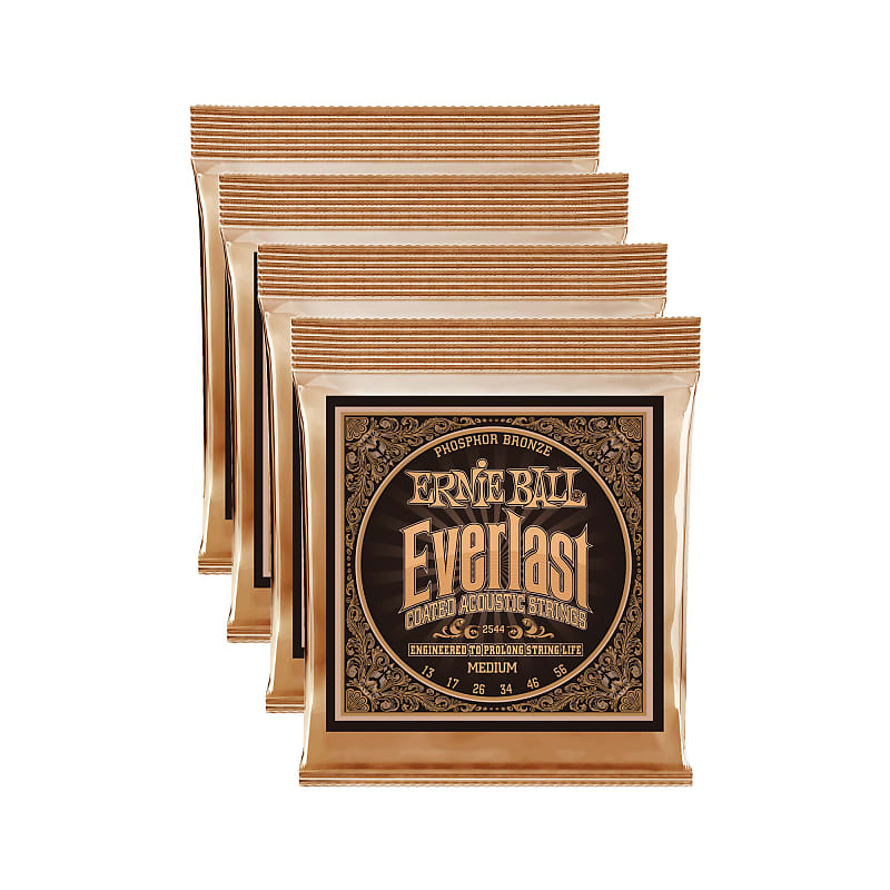 Ernie ball everlast coated deals phosphor bronze acoustic strings