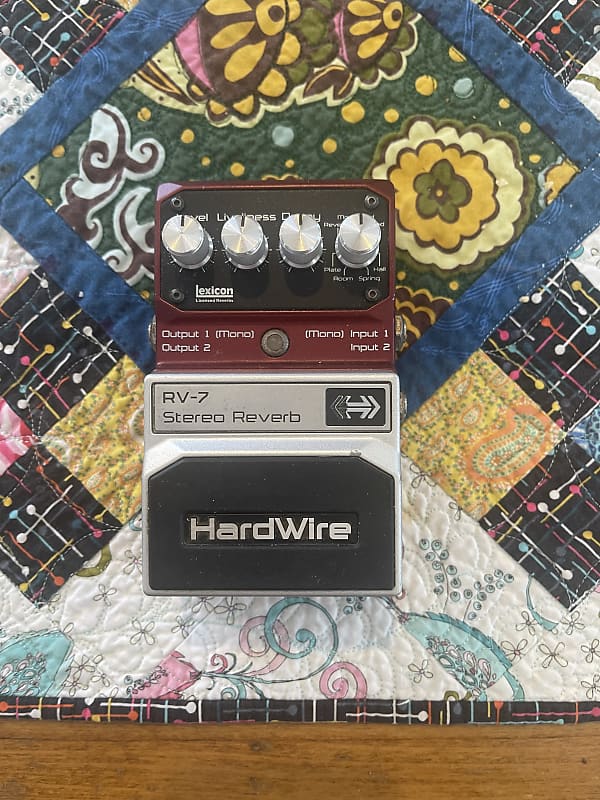 DigiTech Hardwire RV-7 Stereo Reverb