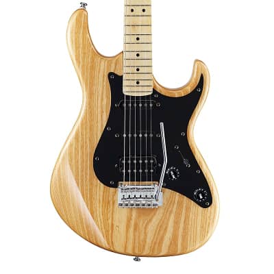 Cort G200DX NAT G Series Double Cutaway Ash Body HSS with 2-Point Tremolo Natural Glossy