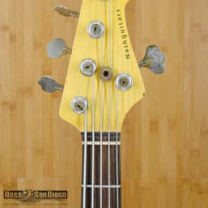 Nash Guitars JB5 Black 5 string bass | Reverb