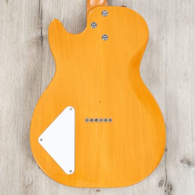 Harmony Standard Jupiter Thinline Semi-Hollow Guitar, Rosewood Fretboard, Cherry image 7