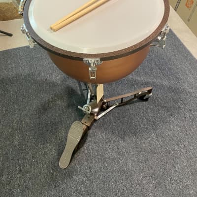 Ludwig Universal 20 Inch W/ FOOT PEDAL Early 2000's - Copper image 1