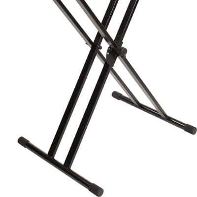 Ultimate Support JamStands JS-502D Double Brace X-Style Keyboard Stand image 1