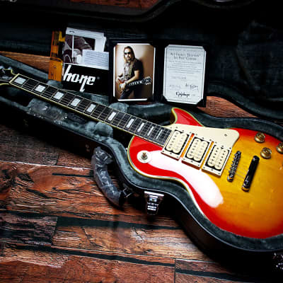 Epiphone Ace Frehley Signature "Budokan" Les Paul Custom 2012 - Faded Cherry Sunburst ++NEW++ image 19