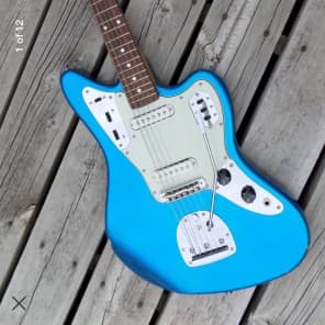 Fender Jaguar 99-02 Lake Placid Blue With Matching Headstock image 1