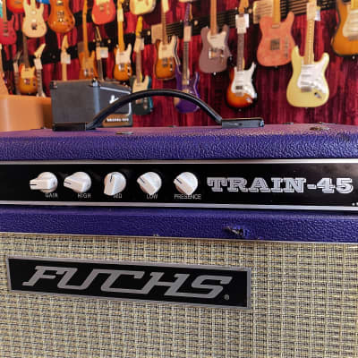 Fuchs Train 45 1x12 combo amp Purple  - Dancing with the stars unit! Refurbished! image 7