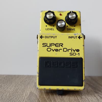 Boss SD-1 Super Overdrive 1981 - 1988 Made In Japan | Reverb