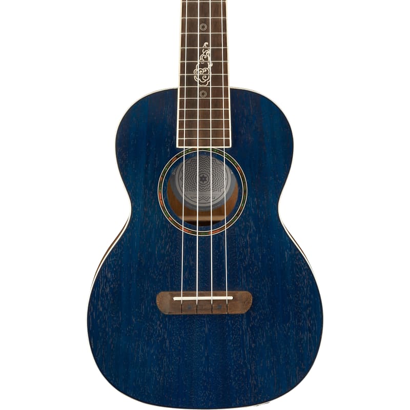 Fender Dhani Harrison Tenor Ukulele - Sapphire Blue image 1