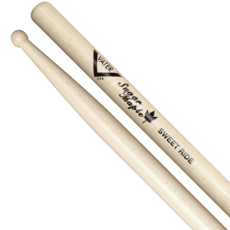 Vater Percussion Sugar Maple Recording Wood Tip Drumsticks VSMRECW