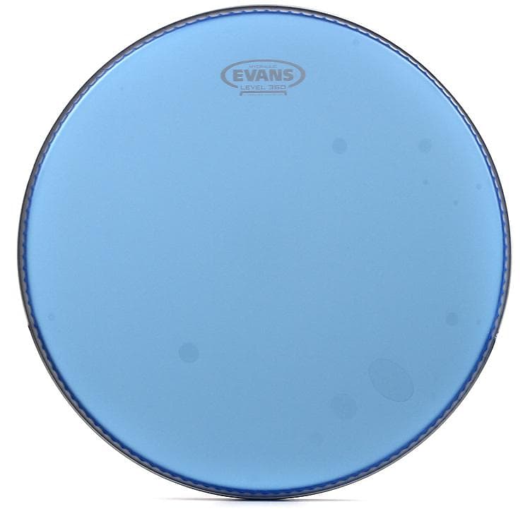 Evans Hydraulic Blue Coated Snare Head - 14 inch image 1