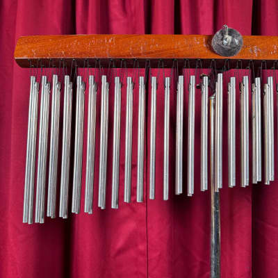 Vintage Double Row 72 Solid Bar Chimes image 5