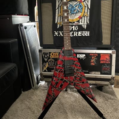 Edwards Kerry King KKV crackle Slayer Japan 90s by ESP with