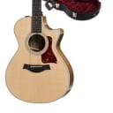 Taylor 400 Series 412ce Model Grand Concert Cutaway Acoustic/Electric Guitar w/ Taylor Deluxe Brown