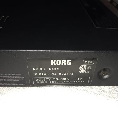Korg NX5R Sound Module - Excellent Condition! image 8