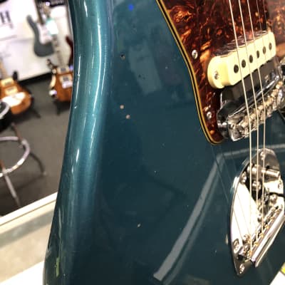 Fender Custom Shop LTD ‘66 Jaguar Journeyman Relic, Ocean Turquoise with Deluxe Case image 10