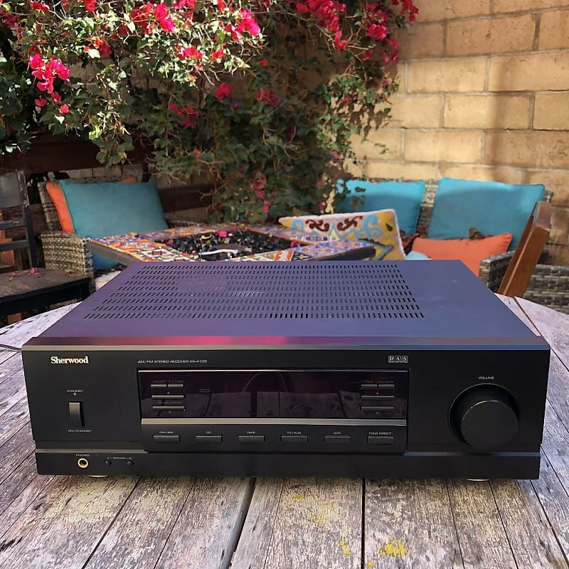Sherwood RX4105 Receiver Amplifier Digital Tuner Stereo Reverb