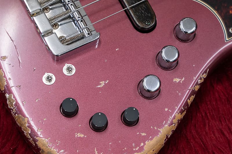 Xotic XJ-1T 5st Burgundy Mist Heavy Aged #J-2635R 4.32kg